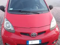 Brugt Toyota Aygo 68 HK (50 kW) 2009 Rød Hatchback