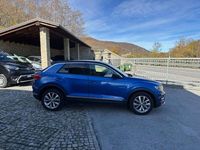 Usata VW T-Roc Advance 150 CV (110 kW) 2018 Blu/azzurro SUV