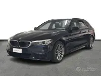 Usata BMW 518 M Sport 150 CV (110 kW) 2021 Carbon black metallizzato Station wagon