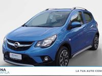 Usata Opel Karl Rocks 75 CV (55 kW) 2018 Azzurro Utilitaria