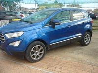 Usata Ford Ecosport Sport 99 CV (72 kW) 2019 Blu/azzurro SUV