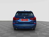 Usata BMW X3 Advantage 190 CV (139 kW) 2018 Phytonic blue SUV
