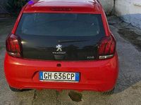 Usata Peugeot 108 72 CV (52 kW) 2021 Rosso Utilitaria