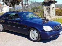 Usata Mercedes S500 320 CV (235 kW) 1995 Blu Coupé
