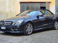 Usata Mercedes E350 Avantgarde 231 CV (169 kW) 2011 Grigio Cabrio