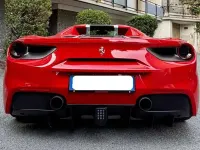 Usata Ferrari 488 670 CV (492 kW) 2016 Rosso Cabrio