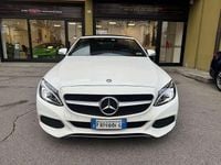 Usata Mercedes C220 170 CV (125 kW) 2017 Bianco Cabrio