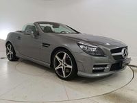 Usata Mercedes SLK250 AMG 250 CV (183 kW) 2011 Grigio scuro Cabrio