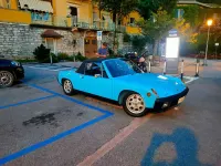 Usata Porsche 914 101 CV (74 kW) 1974 Blu/azzurro Cabrio