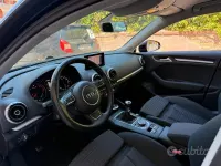 Usata Audi A3 S-Line 110 CV (80 kW) 2015 Nero Berlina
