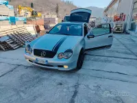 Usata Mercedes C220 143 CV (105 kW) 2001 Grigio Coupé