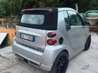 Usata Smart ForTwo Cabrio Brabus 102 CV (75 kW) 2011 Grigio Cabrio