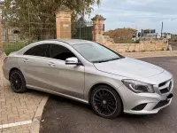 Usata Mercedes CLA200 AMG 136 CV (100 kW) 2017 Grigio Coupé