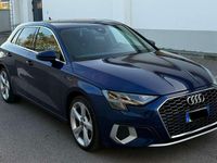 Usata Audi A3 Advanced 150 CV (110 kW) 2022 Blu/azzurro Berlina