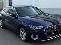 Usata Audi A3 S-Line 150 CV (110 kW) 2022 Blu/azzurro Berlina