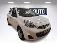 Usata Nissan Micra Acenta 80 CV (58 kW) 2016 Bianco Utilitaria