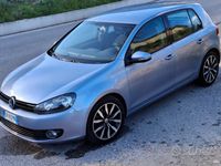Usata VW Golf VI 110 CV (80 kW) 2009 Blu Utilitaria