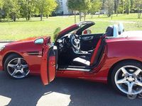 Begagnad Mercedes SLK250 204 HK (150 kW) 2012 Röd Cab