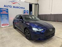 Usata Audi A3 Advanced 116 CV (85 kW) 2022 Blu/azzurro Berlina