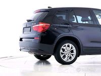 Usata BMW X3 Efficient Dynamics 184 CV (135 kW) 2012 Nero SUV