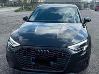 Usata Audi A3 150 CV (110 kW) 2021 Nero Berlina