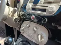 Usata Fiat 500 Lounge 69 CV (50 kW) 2009 Nero Cabrio