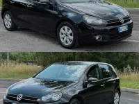 Usata VW Golf VI 105 CV (77 kW) 2010 Nero Utilitaria