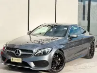 Usata Mercedes C220 Premium 170 CV (125 kW) 2018 Grigio Coupé