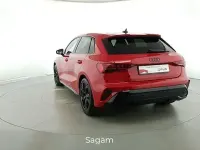 Usata Audi A3 S-Line 150 CV (110 kW) 2025 Rosso progressivo metallizzato