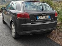 Usata Audi A3 105 CV (77 kW) 2004 Nero Utilitaria
