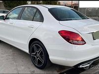 Usata Mercedes C220 170 CV (125 kW) 2019 Bianco Berlina