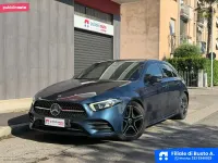 Usata Mercedes A180 Premium 116 CV (85 kW) 2022 Blu/azzurro Berlina