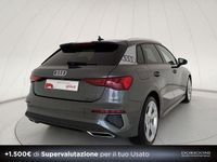 Usata Audi A3 S-Line 200 CV (147 kW) 2022 Grigio daytona perla Berlina