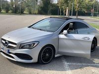 Usata Mercedes CLA220 AMG line 177 CV (130 kW) 2017 Grigio Berlina