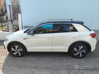Usata VW T-Roc R-line Plus 150 CV (110 kW) 2021 Bianco SUV