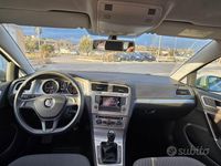 Usata VW Golf VII 105 CV (77 kW) 2014 Grigio Station wagon