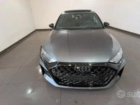 Nuova Audi RS3 Sportback 400 CV (294 kW) 2025 Grigio Utilitaria