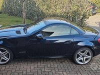 Usata Mercedes SLK200 184 CV (135 kW) 2010 Blu Cabrio