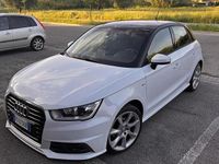 Usata Audi A1 S-Line 90 CV (66 kW) 2016 Bianco Utilitaria