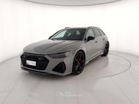 Usata Audi RS6 Comfort 600 CV (441 kW) 2022 Grigio pastello Station wagon