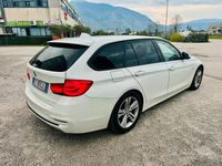 Usata BMW 316 Sport Line 116 CV (85 kW) 2016 Bianco Station wagon