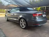 Usata Audi A3 Cabriolet Design 150 CV (110 kW) 2018 Grigio Cabrio