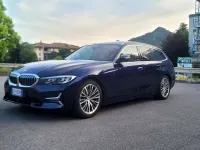Usata BMW 320 Luxury Line 190 CV (139 kW) 2021 Blu/azzurro Station wagon
