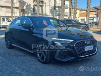 Usata Audi A3 Sportback S-Line 116 CV (85 kW) 2023 Nero Utilitaria