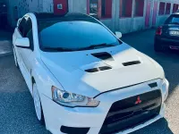 Usata Mitsubishi Lancer Evolution 295 CV (216 kW) 2011 Bianco Berlina