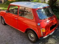 Usata Innocenti Mini 44 CV (32 kW) 1983 Rosso Utilitaria