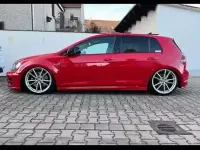 Usata VW Golf VII R 300 CV (220 kW) 2016 Rosso Berlina