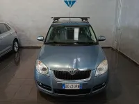 Begagnad Skoda Fabia Style 80 HK (58 kW) 2009 Blå Kombi