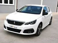 Usata Peugeot 308 GT-line 131 CV (96 kW) 2018 Bianco Berlina