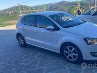 Usata VW Polo 90 CV (66 kW) 2011 Bianco Utilitaria